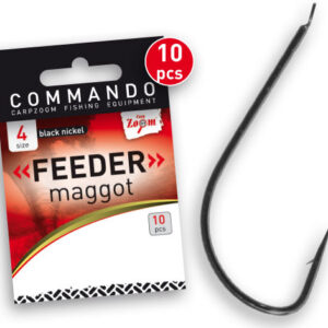 Гачок Carp Zoom CZ Feeder Maggot №6