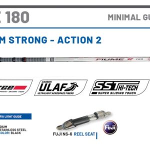 Болонське вудилище Bologneza Colmic Fiume 180 XT 5M 18GR Minimal Guide Fuji RS