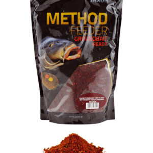 Прикормка Jaxon Method Feeder Ready Strawberry 750gr