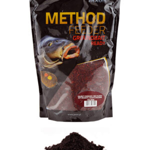 Прикормка Jaxon Method Feeder Ready RED Halibut 750gr