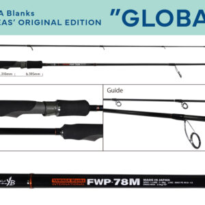 Спінінг Yamaga FWP-78M Global 2.36m 7-28gr