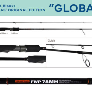 Спінінг Yamaga FWP-78MH Global 2.36m 10-38gr