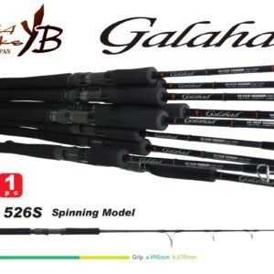 Спінінг Yamaga Galahad 526S 1.585m Jig Max 350gr