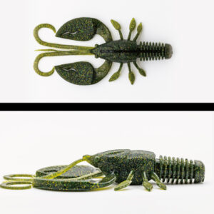 Силіконова приманка Adusta Gadget Craw 3.8" 9.6cm 009 Weed Shrimp