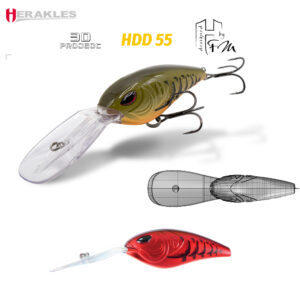 Воблер Herakles HDD 55F 7.0cm 27gr Red Craw