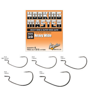 Гачок Varivas Offset Nogales Heavy Wide №1/0