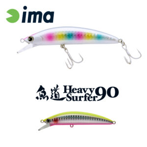 Воблер IMA Heavy Surfer 90HS 90mm 28gr 112 Chart Back Pink Glow