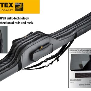 Чохол для вудилищ Sportex Super Safe Carp IX 12FT 198CM Grey