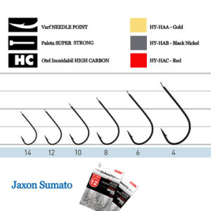 Гачок Jaxon Sumato Sode-crystal №6 жовтий