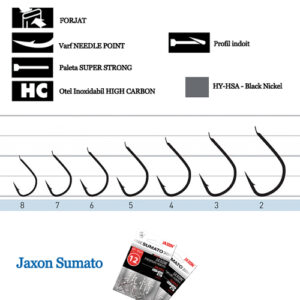 Гачок Jaxon Sumato Kaizu №7 чорний
