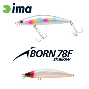 Воблер IMA Iborn 78F Shallow 78mm 8.5gr 002 Red Head Pearl OB