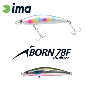 Воблер IMA Iborn 78F Shallow 78mm 8.5gr 013 Mat Mullet
