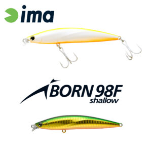 Воблер IMA Iborn 98F Shallow 98mm 13gr 008 Green Gold