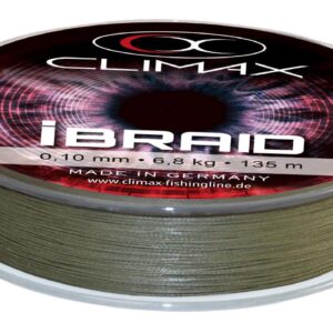 Плетений шнур Climax iBRAID X8 Olive Green 135m 0.10mm 6.8kg