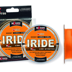 Волосінь Colmic Iride PT50 300M 0.22mm Orange Fluo