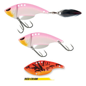 Блешня Cicada Herakles Metal Fire 5.2CM 12GR Red Craw