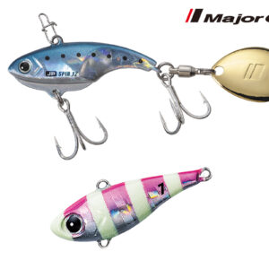 Блешня Spinertail Major Craft Jigpara Spin 3.9cm 12gr #026 Zebra Pink