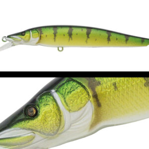 Воблер Adusta Jerk Spiker 130SP 13cm 21gr 021 Yellow Perch