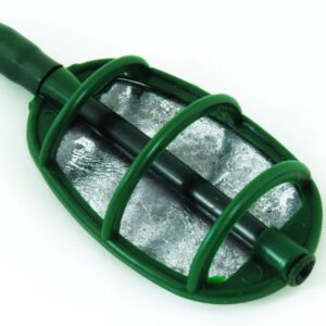 Фідерна годівниця Maver UK Feeder Inline Carp Flat велика 20 gr з elastic