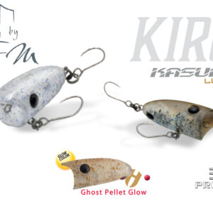 Воблер Popper Herakles Area Kiro F 2.7cm 1.8gr Ghost Pellet Glow