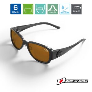 Окуляри Tiemco Polarizati Sight Master Lacrima Matte Black SWR Super Light Brown