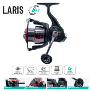 Котушка спінінгова Colmic Laris FD 1000 7+1BB