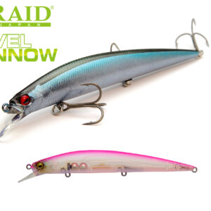 Воблер Raid Level Minnow 125mm 14gr 014 Skeleton Candy
