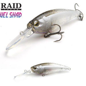 Воблер Raid Level Shad 50.3mm 4.3gr Su 030 Real Ginkuro