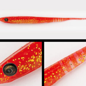Силіконова приманка Adusta Lancetic 4.5" 11cm 116 Red Golden Shad