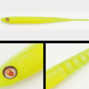 Силіконова приманка Adusta Lancetic 4.5" 11cm 117 Chart White