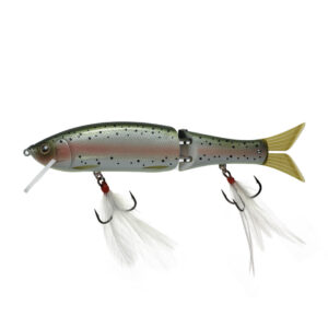 Воблер Swimbait Tiemco MB-1 Custom 175F 175mm 40gr колір 10 MB Rainbow