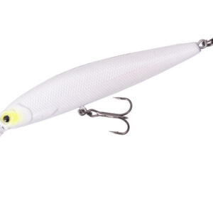 Воблер Major Craft Ceana Jerkbait 90SPM Middle 9cm 11gr #004 Yellow Cheek Pearl White