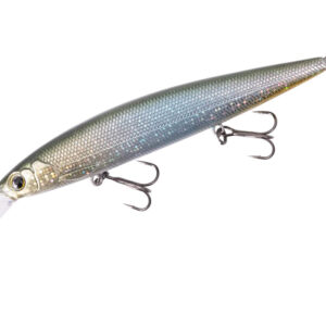 Воблер Major Craft Ceana Jerkbait 110SPM Middle 11cm 17gr #002 Green Back Silver