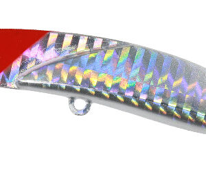 Джиг-головка DUO Metal Garage Plate JIG 40G 8cm 40gr PHA0001 Red Head Holo