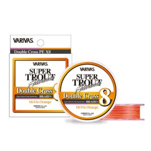 Плетений шнур Varivas Super Trout Advance Double Cross PE 8X 100m 11.4lb Hi-vis Orange