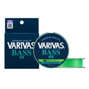 Плетений шнур Varivas Bass PE X4 150m 0.128mm 10lb Flash Green
