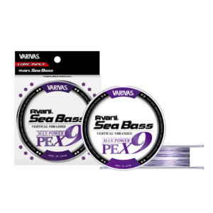 Плетений шнур Varivas Avani SEA Bass MAX Power PE X9 150m #0.8 18lbs White Purple