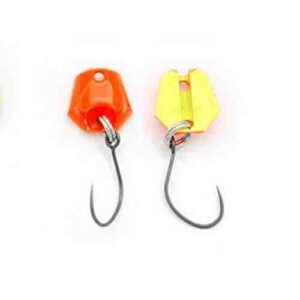 Блешня коливальна NEO Style NST Bottom 1.1gr 05 Super Fluo Glossy Orange/Yellow