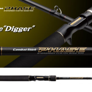 Спінінг Evergreen Combat Stick Phase PCSC-72H THE Digger Baitcast 218cm 10.5-84gr