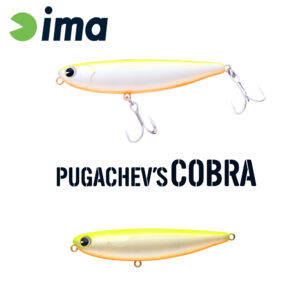 Воблер IMA Pugachevs Cobra 90 90mm 12gr 202 Chartback Pearl
