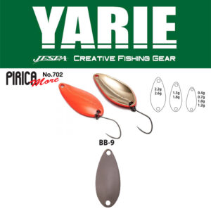 Блешня коливальна Yarie 702 Pirica More 1.0gr колір BB9 Rust