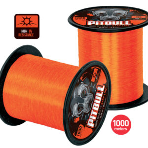Волосінь Carp Zoom Pitbull High UV Carp 1000m 0.26mm 8.9kg Fluo Orange