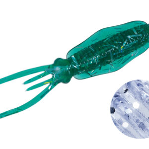 Силіконова приманка Major Craft Paraworm Fall IKA 3.8cm #062 Keimura Clear Silver