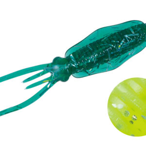 Силіконова приманка Major Craft Paraworm Fall IKA 3.8cm #063 Keimura Clear Lemon