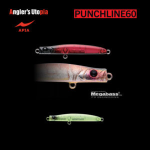 Воблер Apia Punch Line 60 5gr 60mm 12 Clear Chart glitter