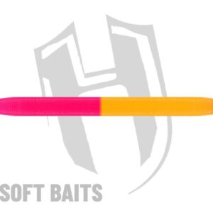 Силіконова приманка Herakles RDB Worm 60mm Crab Orange Pink