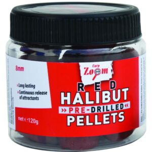Пелети Carp Zoom RED Halibut з отвором 120gr 20mm