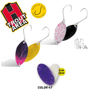 Блешня коливальна Herakles Sbam 2.3gr колір 47 Viola Glow