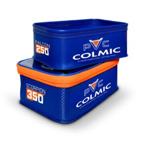 Colmic Комплект сумка та ємність для прикормки PVC Scorpion 350 + Falcon 250