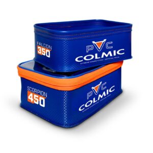 Colmic Комплект сумка та ємність для прикормки PVC Scorpion 450 + Falcon 350